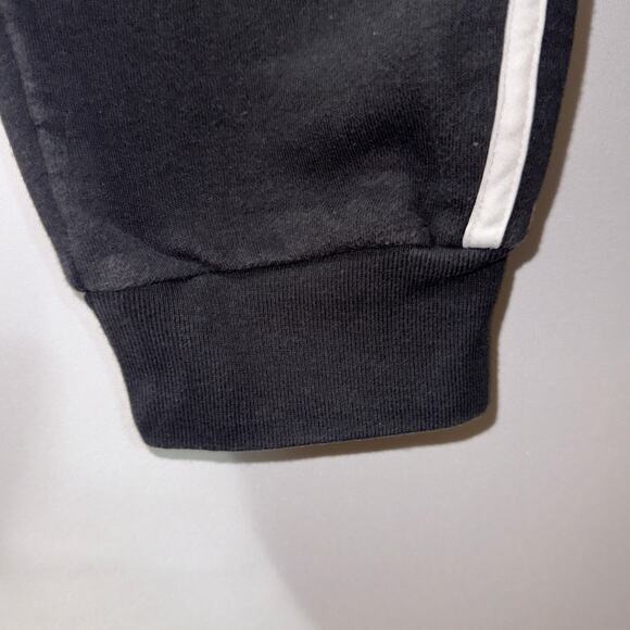 Adidas Fleece Black Pants kids size medium(10/12) - Picture 4 of 7